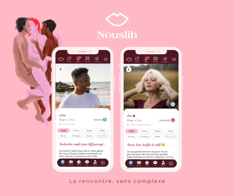 application mobile NousLib