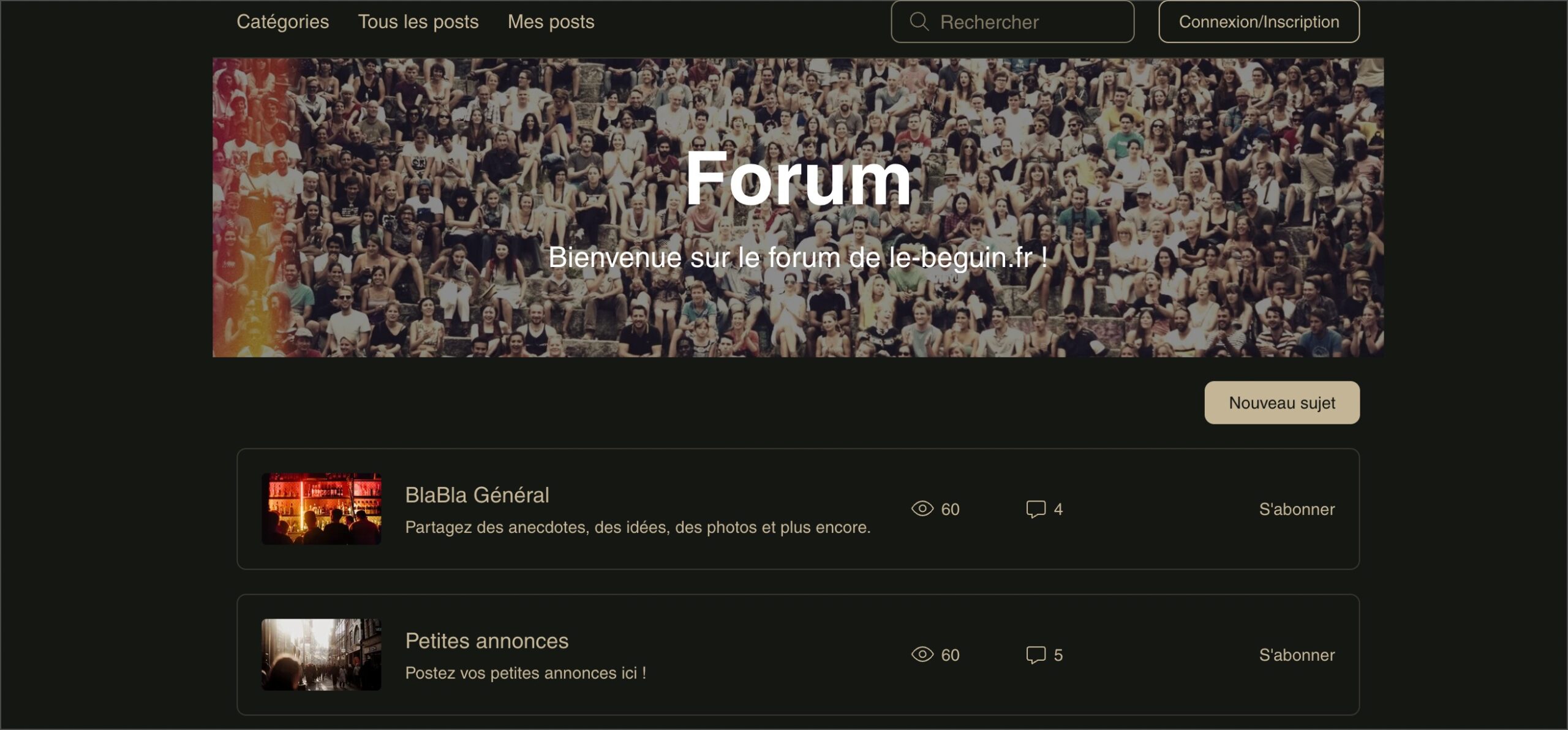 forums Le Beguin